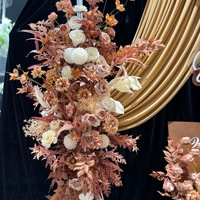Nouvelle conception d'arche florale pour mariage et anniversaire, décoration de fond, accessoires en fer forgé, toile de fond ronde pour extérieur, décor de cadre de mariage