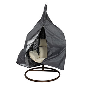 <span class=keywords><strong>Housse</strong></span> de chaise suspendue imperméable en tissu Oxford résistant avec fermeture éclair pour jardin, patio, toutes saisons - Product Image 3