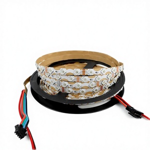 Tira de Luces <span class=keywords><strong>LED</strong></span> <span class=keywords><strong>WS2815</strong></span> de 12V, 60 <span class=keywords><strong>LED</strong></span>/m, Tipo Zigzag en Forma de S, 60 <span class=keywords><strong>LED</strong></span>/m, IP20, Tira de Luces <span class=keywords><strong>LED</strong></span> <span class=keywords><strong>WS2815</strong></span> de 12V, Buen Precio - Product Image 2