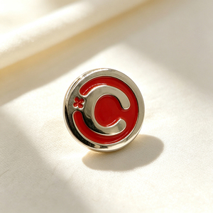 Custom Plating Zinc Alloy Metal Brooch <b>Pin</b> Enamel <b>Badge</b> Personalized Pattern Lapel <b>Pin</b> Wholesale - Product Image 1