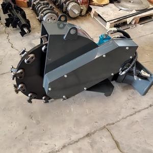 Trincia Ceppi Idraulica Personalizzabile per Minipale Compatte - Sminuzzatore Forestale per Rimozione Ceppi <span class=keywords><strong>e</strong></span> Alberi - Product Image 2