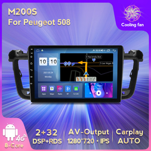 Controllo vocale Android 8core 2.5D IPS lettore DVD per auto per <span class=keywords><strong>Peugeot</strong></span> <span class=keywords><strong>508</strong></span> 2011-2018 8 128G WIFI GPS BT navigazione FM SWC ADAS DVR - Product Image 3