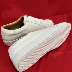 Baskets légères en cuir de vachette grande taille pour hommes, chaussures plates décontractées de skateboard et de marche, printemps été automne hiver 38-49 - Product Image 4