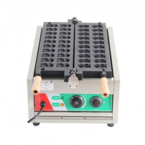 เครื่องทำวาฟเฟิลรูปหมีการ์ตูน 20 ช่อง รุ่นใหม่ 220V สแตนเลส รูปหมี<span class=keywords><strong>แพนด้า</strong></span>/หมีเท็ดดี้ เครื่องทำวาฟเฟิลไฟฟ้า - Product Image 2