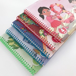 สมุดงานครูปกสมุดปกแข็งม้วนเกลียวพลาสติก - Product Image 6