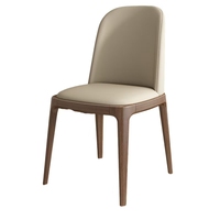 Chaise de salle à manger nordique moderne pour banquets d'hôtel, chaise de café et de restaurant rembourrée en tissu, structure en bois de chêne naturel – Caractéristiques clés