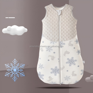 Lightweight Organic Cotton <strong>Muslin</strong> Baby <strong>Sleep</strong> <strong>Sack</strong> Highly Breathable Airy Feel <strong>Best</strong> for Mild Spring and Autumn Days - Product Image 5