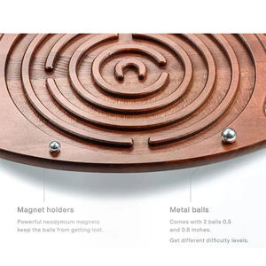 スカイホープ-A 子供用迷路付き木製バランスボード 携帯用エコフレンドリーフィットネス - Product Image 2