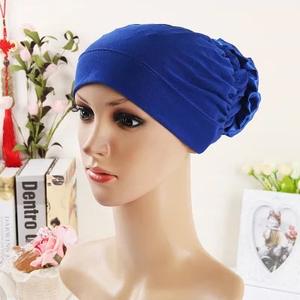 Casquette <span class=keywords><strong>hijab</strong></span> uni pour femmes musulmanes, turban en polyester uni pour femmes, chapeaux de <span class=keywords><strong>mariage</strong></span> pour femmes, nouvel arrivage très vendu - Product Image 6