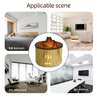 Diffuseur d'huiles essentielles intelligent de luxe, grand diffuseur de parfum, thérapie par nébulisation, méduse 3D, aromathérapie, humidificateur, anneau de fumée, machine à arôme