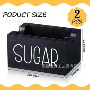 Wooden Storage <b>Box</b> For <b>Tea</b> Bags Desktop Organizer Solid Wood Rectangle Shape Tidy Office Organizer Miscellaneous Items Storage - Product Image 5