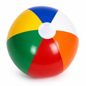 Pelota <span class=keywords><strong>de</strong></span> Playa Inflable Clásica <span class=keywords><strong>de</strong></span> 30 cm, <span class=keywords><strong>de</strong></span> PVC Colorido, para Niños y Familia, para Piscina y Playa, con Logotipo Personalizado, OEM, al por Mayor - Product Image 2
