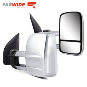 <span class=keywords><strong>Espejo</strong></span> retrovisor de remolque de extensión plegable Manual cromado FARWIDE para <span class=keywords><strong>Nissan</strong></span> <span class=keywords><strong>Pathfinder</strong></span> NAVARA D40/550 2004 - 2015 - Product Image 1