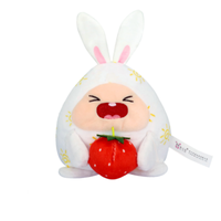 Jouets en peluche personnalisés en gros, lapins en peluche doux pour enfants