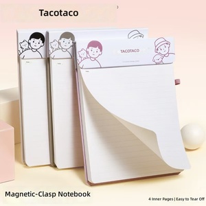 Vivid Magnetic Notepad, High Opacity <strong>Paper</strong> for Coloring, Trendy Desktop Stationery for Bookstore Merchandising - Product Image 1