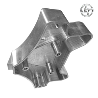 Supports de montage d'équipements industriels en alliage d'aluminium de forme personnalisée, usinage CNC 5 axes