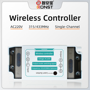 Konst 433Mhz điều khiển từ xa phổ không dây từ xa chuyển đổi AC 220V 30A Relay <span class=keywords><strong>Receiver</strong></span> 3000m RF <span class=keywords><strong>transmitter</strong></span> cho Máy bơm nước/trang trại - Product Image 5