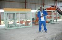 Línea de Producción Completa Shengya QT6-15, Máquina Automática Hidráulica para Fabricar Bloques de Hormigón Huecos