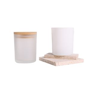 Crystal Luxury 220ml Empty Glossy Matte <strong>Frosted</strong> Scented Durable <strong>Glass</strong> Candle Stand Silk Screen Printing Valentine's Day Multiple - Product Image 1