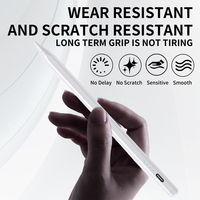 Stylet universel magnétique à double touche pour tablette et téléphone portable, compatible iOS et Android.