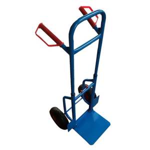 Chariot pliant portatif de chariot d'escalade d'escalier avec 6 roues, camion de main de grimpeur d'escalier avec la poignée réglable pour tirer, - Product Image 1