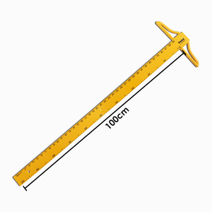 Righello a T Rimovibile di Alta Precisione in Plastica Resistente, <span class=keywords><strong>40</strong></span> <span class=keywords><strong>Pollici</strong></span>, con Misurazioni a Doppia Scala - Product Image 2