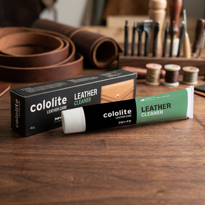 Cololite 45 Gr Leather <b>Cleaner</b> in Cream Shape 2-in-1 Waxes & Polishes for Effective Leather Surface Cleaning - Product Image 2