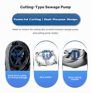 मछली तालाबों को गैर-क्लोजिंग स्वयं सीवेज पंप जलीय कृषि मछली तालाब उपचार उपकरण के साथ साफ रखें - Product Image 5