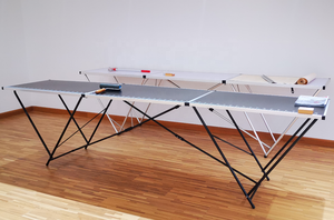Mesa Plegable de 3 m para Cortar y Pegar Papel Tapiz - Product Image 2