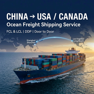Transporte Marítimo FCL en Contenedores 20GP 40HQ de China a Estados Unidos, Servicio Puerta a Puerta DDP - Product Image 1