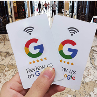 Etiqueta Mini Impermeable de PVC Impresa Personalizada, Tarjeta de Regalo NFC RFID, Código QR, Código de Barras para Uso en Hoteles, Marketing Empresarial, Pago Rápido