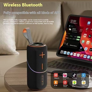 TG462 High-End AI for <strong>Bluetooth</strong> Speaker RGB LED Lighting Portable Hanging Strap EQ Reverb Subwoofer 20W Battery Sound <strong>System</strong> - Product Image 1