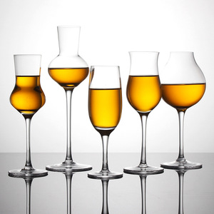 Verre à shot de vin en cristal soufflé à <span class=keywords><strong>la</strong></span> main, de luxe, professionnel, pour dégustation et détection de parfums, en forme de <span class=keywords><strong>poire</strong></span> tulipe, gravé avec logo, vente en gros - Product Image 5