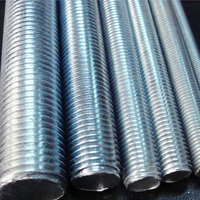 Length 1Meter 2Meters 3Meters High Quality Threaded Rod M6 3Ml Internally Galvanizing Stainless Steel Thread Rod