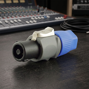Cable de Altavoz de 4 Pines con Conectores, Chapado en Plata, Aleación de Zinc, Tapa Azul, 25A - Product Image 2
