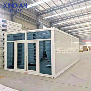 Giá rẻ prefab nhà có thể gập lại đúc sẵn gấp container phòng ngủ 20ft gấp ra container nhà tùy chỉnh Mall <span class=keywords><strong>Tiny</strong></span> nhà 3 - Product Image 5