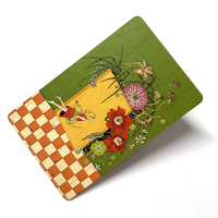 Carte en bois personnalisée RFID NFC MIFARE DESFire EV3 2K, carte-clé d'hôtel en bambou