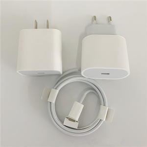 Pd Fast Charger 20W Type C Foldable <b>Adapter</b> Us Uk <b>Eu</b> <b>Plug</b> White - Product Image 1