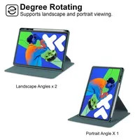 Étui pour Lenovo Xiaoxin Pad Pro 12 7 2025 TB375FC, support rotatif en acrylique, étui pour tablette Lenovo Tab P12 12,7 pouces TB371FC 2023