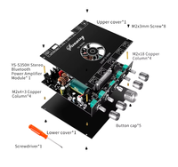 Module d'amplificateur de puissance YS-S350H 2.1 canaux TPA3251, subwoofer haute et basse fréquence 220W*2+350W, supérieur au 7498E