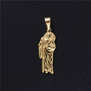 Factory Designer <b>Gold</b> Custom Logo Stainless Steel Coin Round <b>Solid</b> Charms <b>Pendants</b> for Jewelry Making - Product Image 5
