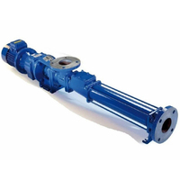 Pompe à vis progressive de type G en acier inoxydable 4HP pour boues et colloïdes visqueuses