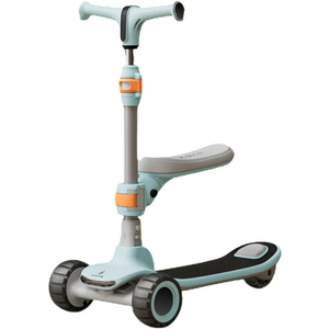 Verstelbare 3 In 1 Opvouwbare Zitstand Ride Auto 'S Speelgoed Led 3 Wielen Breden Pedaal Anti Slip Jongens <span class=keywords><strong>Kids</strong></span> Kick Scooter Voor Kind Leeftijd 2-12 - Product Image 3