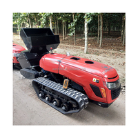 Matériel agricole pour l'agriculture, cultivateur à chenilles pour la coupe de l'herbe, motoculteur, machine à couper l'herbe à vendre