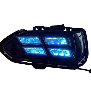 Feux de jour TYPY pour voiture avec clignotant jaune 12V ABS Feux antibrouillard pour Honda JAZZ Fit LED 2018-2020 - Product Image 1