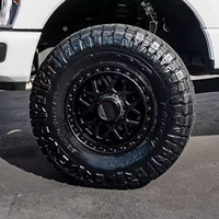 Roues forgées personnalisées Jantes en alliage tout-terrain pour SUV et camions avec design robuste et moderne Jantes forgées noires