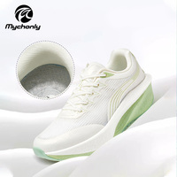 Chaussures de course légères de haute qualité pour hommes et femmes, baskets de marathon et de sprint en maille avec plaque en carbone