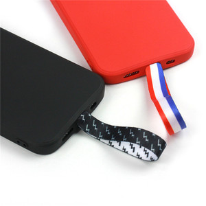 Supporto per Telefono con Cordino in Pelle PU, Impugnatura Antiscivolo per Una Mano, Supporto Cartoon per Telefono con Fascia da Polso - Product Image 3