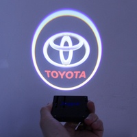 Projecteur de logo LED UV bicolore pour portières de voiture et d'auto, idéal pour la promotion des hôtels et des complexes hôteliers