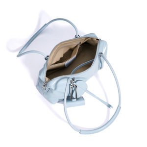 Sac à bandoulière en cuir véritable pour femme 2026, sac baril avec mini pochette, nouvelle mode, sac East West - Product Image 3